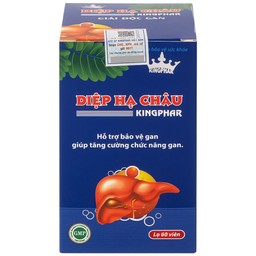 Viên uống Diệp Hạ Châu Kingphar hỗ trợ bảo vệ gan, tăng cường chức năng gan (60 viên)