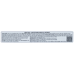 Kem bôi trĩ Hemocol Ointment Lancopharm kháng khuẩn, làm dịu (30g)