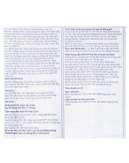 Dung dịch tiêm Saxenda 6mg/ml Novo Nordisk hỗ trợ cho chế độ ăn giảm calo (3 cây)