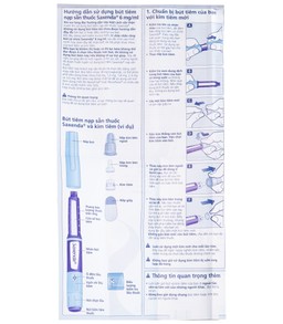 Dung dịch tiêm Saxenda 6mg/ml Novo Nordisk hỗ trợ cho chế độ ăn giảm calo (3 cây)