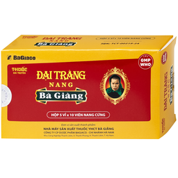 Thuốc Đại tràng nang Bà Giằng điều trị viêm đại tràng co thắt, hội chứng ruột kích thích (5 vỉ x 10 viên)