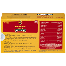 Thuốc Đại tràng nang Bà Giằng điều trị viêm đại tràng co thắt, hội chứng ruột kích thích (5 vỉ x 10 viên)