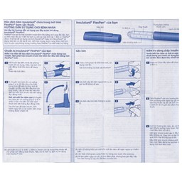 Bút tiêm Insulatard FlexPen 100IU/ml Novo Nordisk điều trị bệnh đái tháo đường (5 cây)