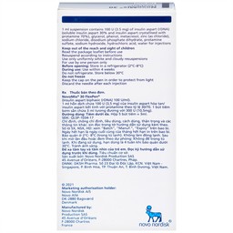 Bút tiêm NovoMix 30 FlexPen Novo Nordisk điều trị đái tháo đường (5 cây x 3ml)