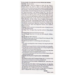 Thực phẩm bảo vệ sức khoẻ Pregnacare Original Vitabiotics giúp bổ sung vitamin, khoáng chất cho phụ nữ mang thai và cho con bú (2 vỉ x 15 viên)