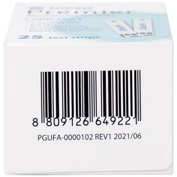 Que thử đường huyết Nipro Premier (hộp 25 que)