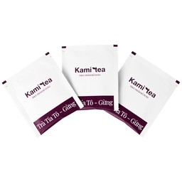 Trà Thảo Dược Tía Tô - Gừng Kami Tea (20 túi lọc x 2g)