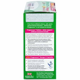 Viên uống Pregnacare Plus Omega-3 Vitabiotics bổ sung Vitamin, Omega-3 và khoáng chất (56 viên)