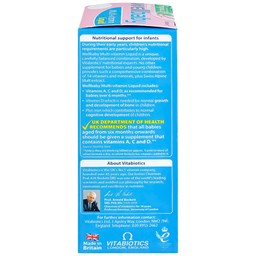 Siro Wellbaby Multi-Vitamin Liquid Vitabiotics bổ sung vitamin và khoáng chất cho trẻ (150ml)