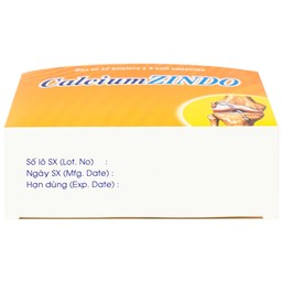 Viên nang mềm CalciumZindo USA NIC Pharma bổ sung canxi và vitamin D, phòng và điều trị loãng xương (12 vỉ x 5 viên)