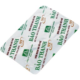 Viên ngậm ho bổ phế Bảo Thanh không đường dùng giảm các chứng ho do cảm lạnh, nhiễm lạnh (20 vỉ x 5 viên)