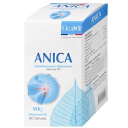 Viên uống Anica Ocavill bổ sung Canxi và Vitamin D3 (60 viên)
