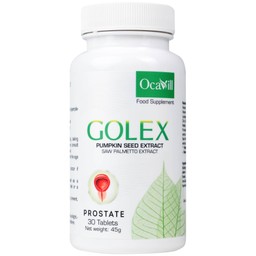 Viên uống Golex Ocavill hỗ trợ chống lại sự phình to của tuyến tiền liệt, cải thiện các rối loạn tiểu tiện (30 viên)