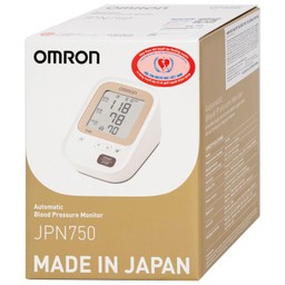 Máy đo huyết áp bắp tay Omron JPN750 hỗ trợ đo huyết áp, nhịp tim