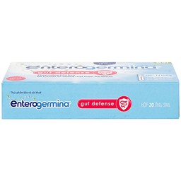 Hỗn dịch uống men vi sinh Enterogermina Gut Defense Sanofi tăng cường tiêu hóa, hỗ trợ bảo vệ đường ruột