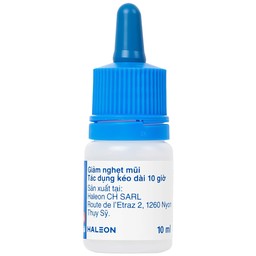 Thuốc nhỏ mũi Otrivin 0.1% GSK điều trị nghẹt mũi, sung huyết mũi họng (10ml)