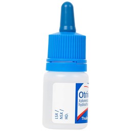 Thuốc nhỏ mũi Otrivin 0.1% GSK điều trị nghẹt mũi, sung huyết mũi họng (10ml)