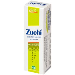 Xịt khử mùi Zuchi Hoa Linh Thảo Dược ngăn ngừa hôi nách, hôi chân (20ml)