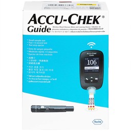 Máy đo đường huyết Accu Chek Guide hỗ trợ theo dõi, kiểm soát lượng đường trong máu