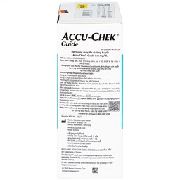 Máy đo đường huyết Accu Chek Guide hỗ trợ theo dõi, kiểm soát lượng đường trong máu