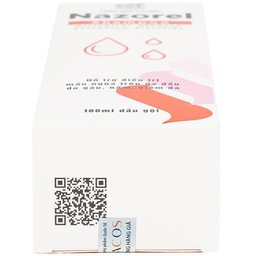 Dầu gội sạch gàu, giảm ngứa Nazorel shampoo 100ml