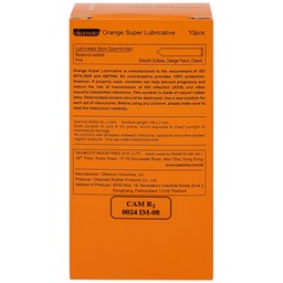 Bao cao su Okamoto Skinless skin Orange mềm mại, dẻo dai (10 cái)