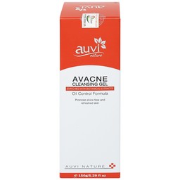 Gel rửa mặt Avacne Cleansing Gel AUVI làm sạch nhẹ nhàng, kiểm soát dầu thừa, ngăn ngừa mụn (150g)