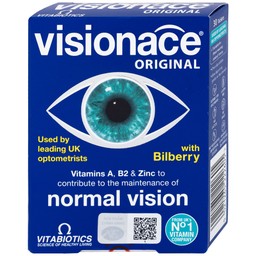 Cải thiện thị lực Visionace Original Vitabiotics (2 vỉ x 15 viên)