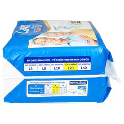 Tã dán người lớn Caryn siêu thấm size L20, vòng hông 68 x 122cm (20 miếng)