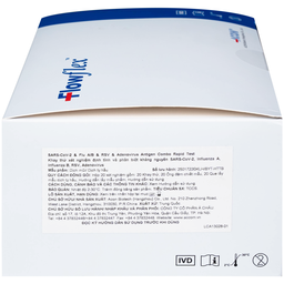 Kit test cúm A/B, Covid, RSV, ADV Flowflex (20 kít)