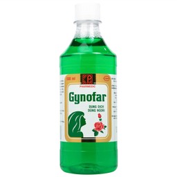Dung dịch vệ sinh phụ nữ Gynofar sạch khuẩn, giữ cân bằng pH da (500ml)