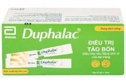 Thuốc Duphalac Abbott điều trị táo bón, điều hòa nhu động sinh lý của đại tràng (20 gói x 15ml)