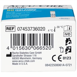Que thử đường huyết Accu Chek Guide (50 que)