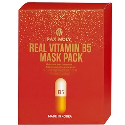 Mặt nạ dưỡng ẩm Pax Moly Real Vitamin B5 Mask Pack 10 miếng (red)