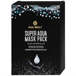 Mặt nạ dưỡng ẩm Pax Moly Super Aqua Mask Pack làm mềm mịn, cải thiện độ đàn hồi da