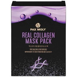 Mặt nạ dưỡng ẩm Pax Moly Real Collagen Mask Pack cải thiện độ đàn hồi da