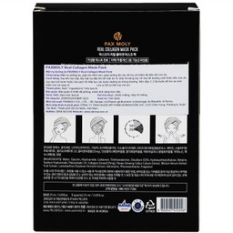 Mặt nạ dưỡng ẩm Pax Moly Real Collagen Mask Pack cải thiện độ đàn hồi da