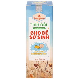 Tinh dầu cho bé sơ sinh Thảo Nguyên giúp phòng ngừa cảm lạnh, phòng gió, làm ấm phổi (50ml)