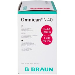 Bơm tiêm tiểu đường Omnican N40 B.Braun (100 cái)