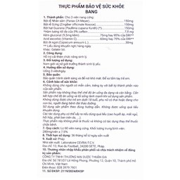 Viên nam lực Bang Cevrai cải thiện chức năng sinh lý nam giới (60 viên)