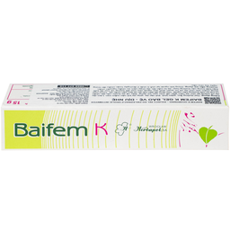 Kem bôi dịu da Baifem K 15g giảm ngứa, kích ứng, mẩn đỏ