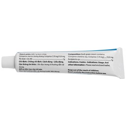 Kem bôi da Ciclopirox 0,77% VCP điều trị nấm da chân, nấm da đùi và nấm da toàn thân (15g)