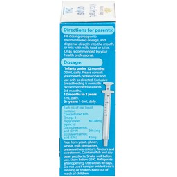 Siro Kids Smart Drops DHA 20ml Nature's Way thúc đẩy sự phát triển của não bộ và hệ thần kinh ở trẻ nhỏ