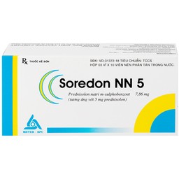 Thuốc Soredon NN5 Meyer - BPC điều trị dị ứng, rối loạn collagen, bệnh khớp, bệnh da (3 vỉ x 10 viên)