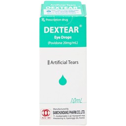 Thuốc nhỏ mắt Dextear 20mg/ml Samchundang Pharm điều trị triệu chứng khô mắt (10ml)