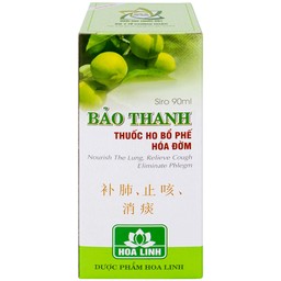 Siro Bảo Thanh Hoa Linh điều trị ho, bổ phế, hóa đờm (90ml)