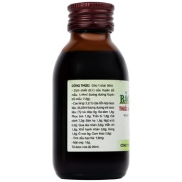 Siro Bảo Thanh Hoa Linh điều trị ho, bổ phế, hóa đờm (90ml)
