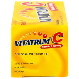 Thuốc Vitatrum C 1000mg Reliv ngăn ngừa và điều trị bệnh do thiếu vitamin C (10 viên)