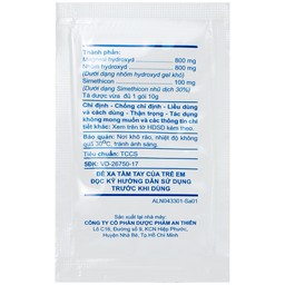 Hỗn dịch uống Atirlic forte 10g An Thiên giảm triệu chứng tăng acid dạ dày (20 gói)