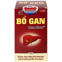 Viên uống Bổ gan Tâm Bình tăng cường chức năng gan, thanh nhiệt, giải độc (60 viên)